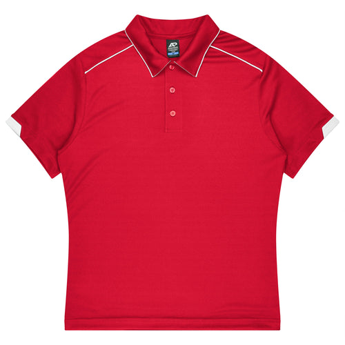 CURRUMBIN KIDS POLOS - RED/WHITE