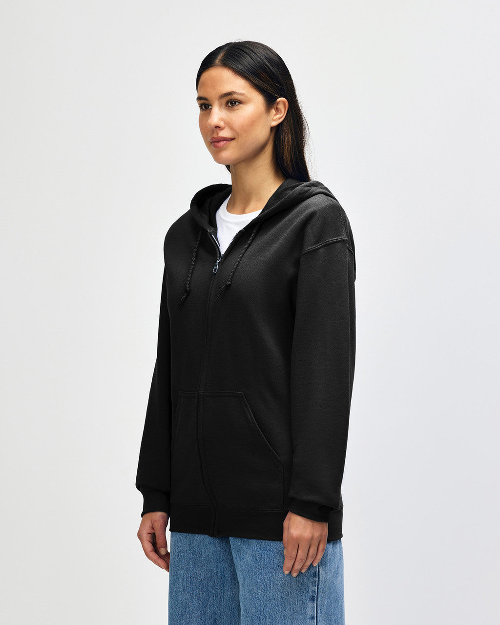 Gildan  Adult Zip Hooded Sweatshirt-(18600)