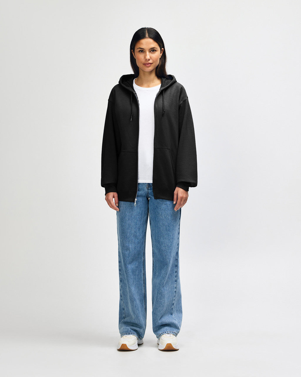 Gildan  Adult Zip Hooded Sweatshirt-(18600)