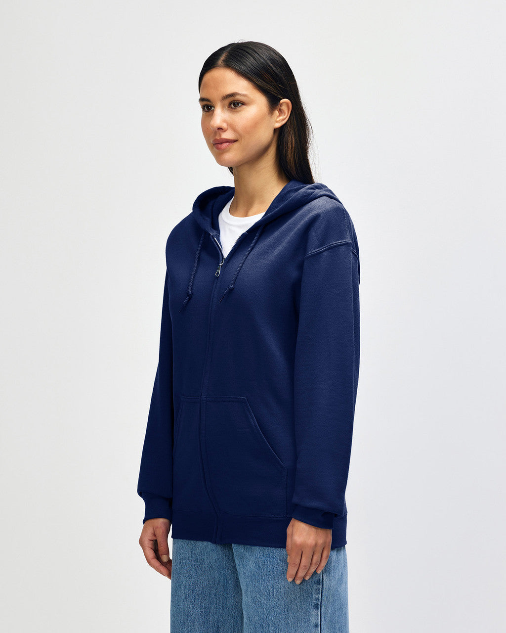 Gildan  Adult Zip Hooded Sweatshirt-(18600)
