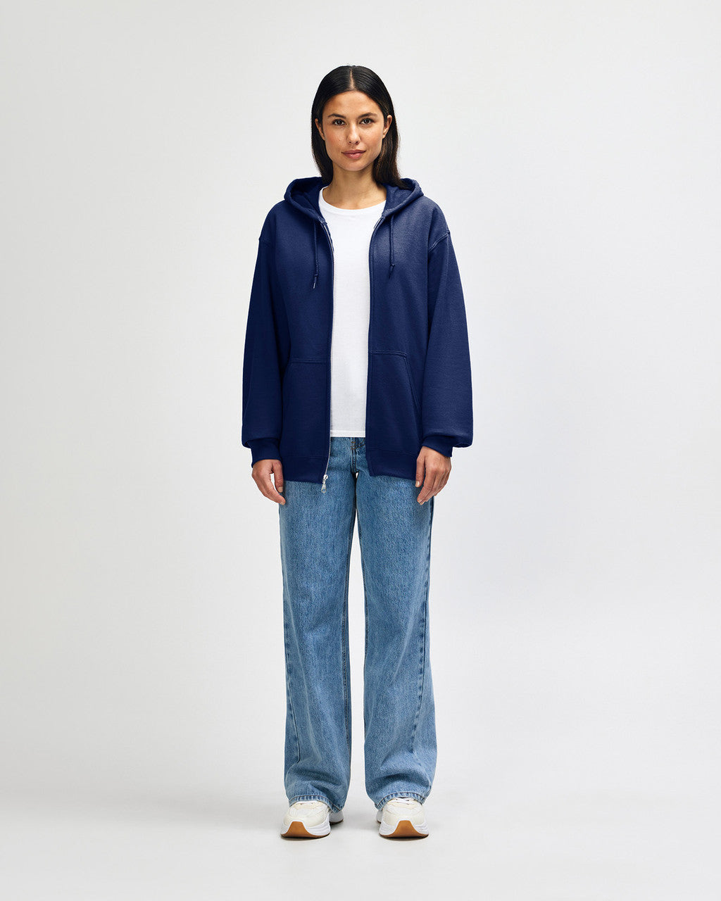 Gildan  Adult Zip Hooded Sweatshirt-(18600)