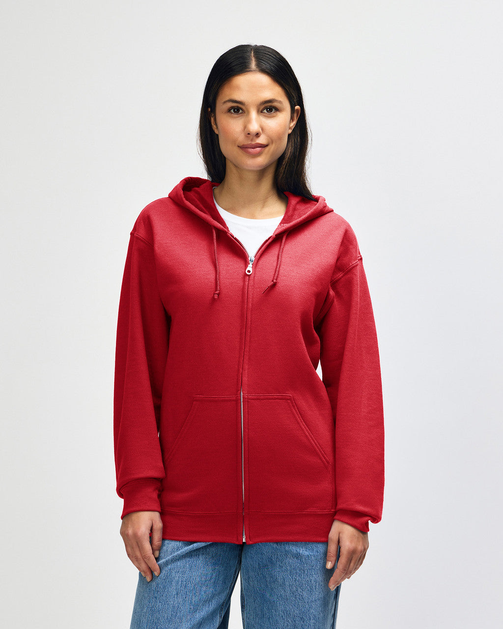Gildan  Adult Zip Hooded Sweatshirt-(18600)