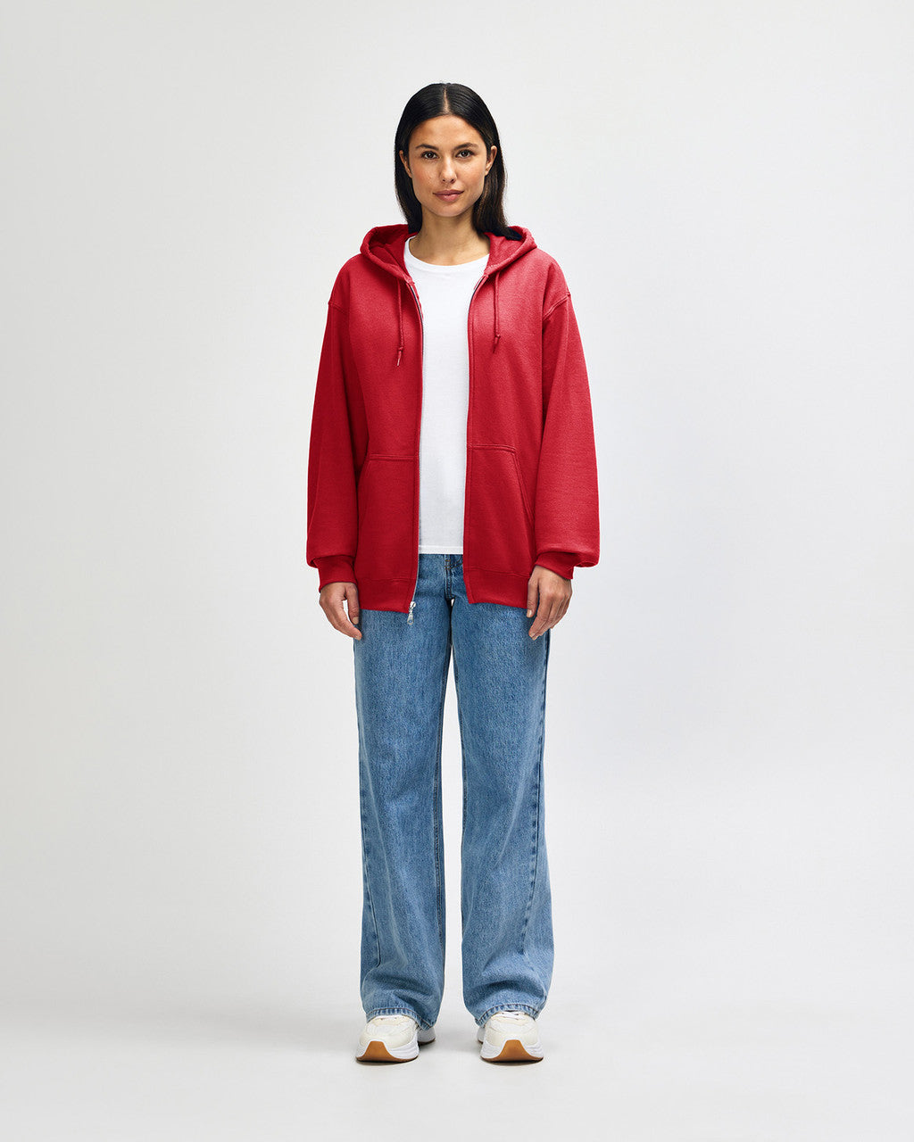 Gildan  Adult Zip Hooded Sweatshirt-(18600)