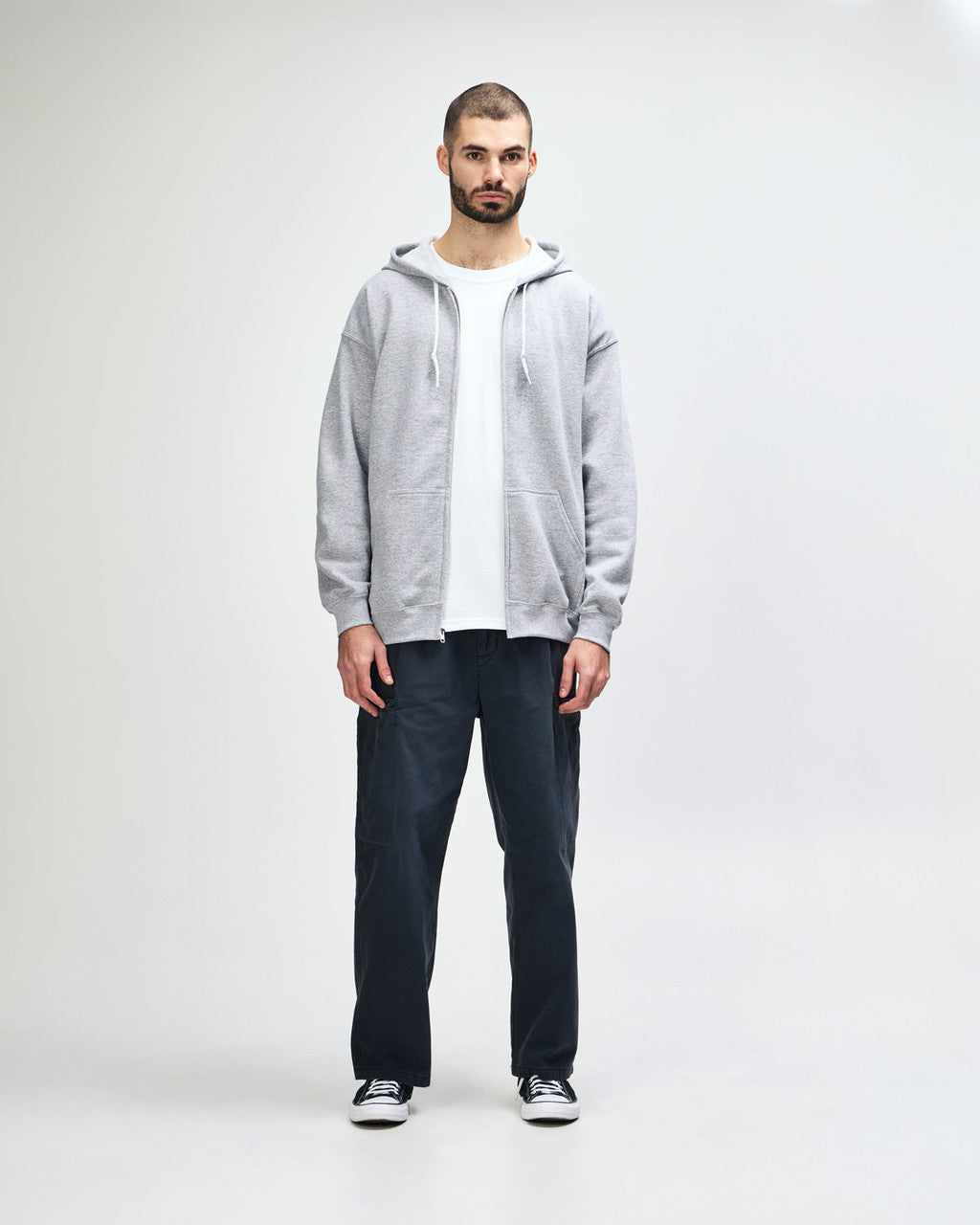 Gildan  Adult Zip Hooded Sweatshirt-(18600)