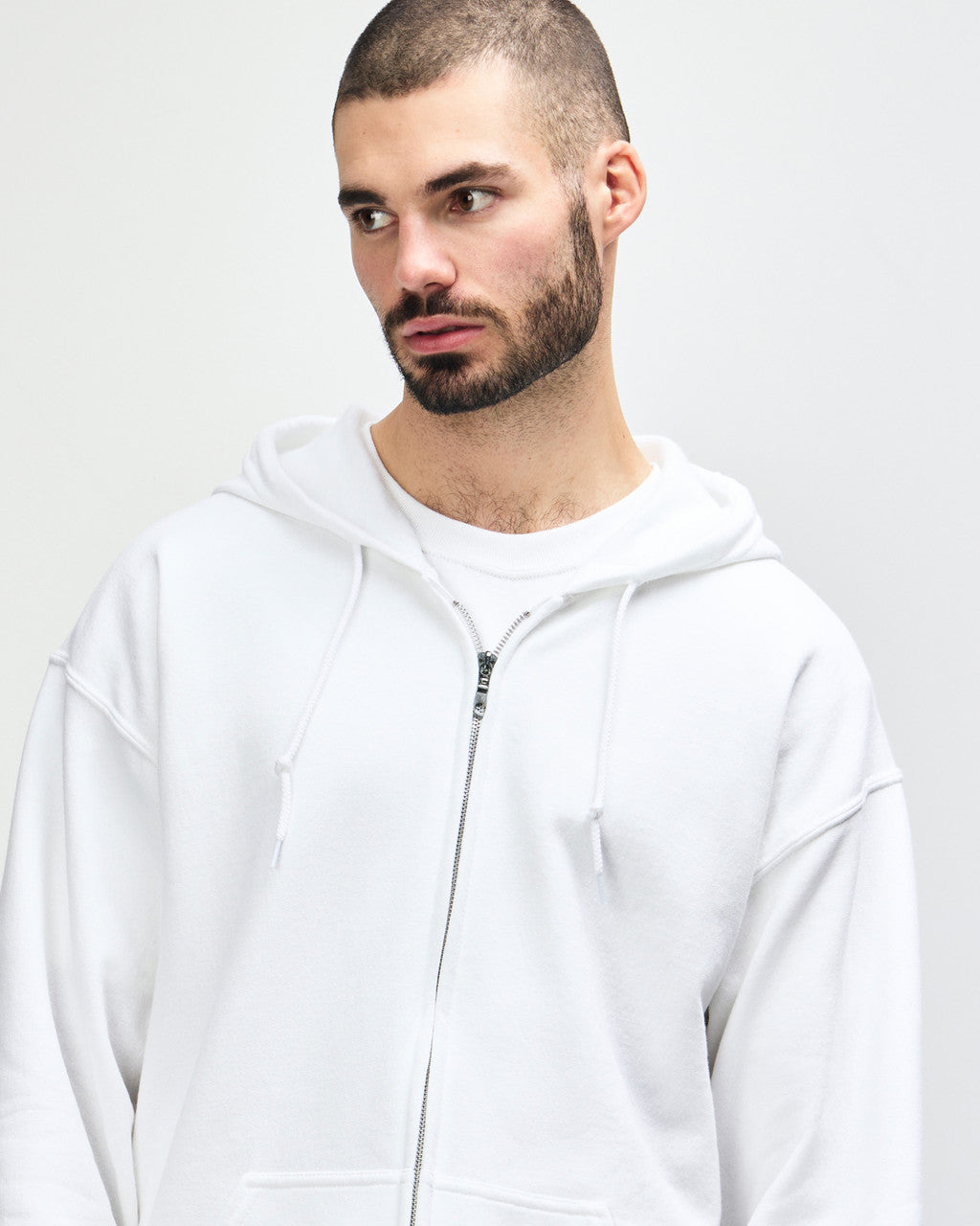 Gildan  Adult Zip Hooded Sweatshirt-(18600)
