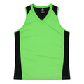 PREMIER LADY SINGLETS - APPLE/BLACK