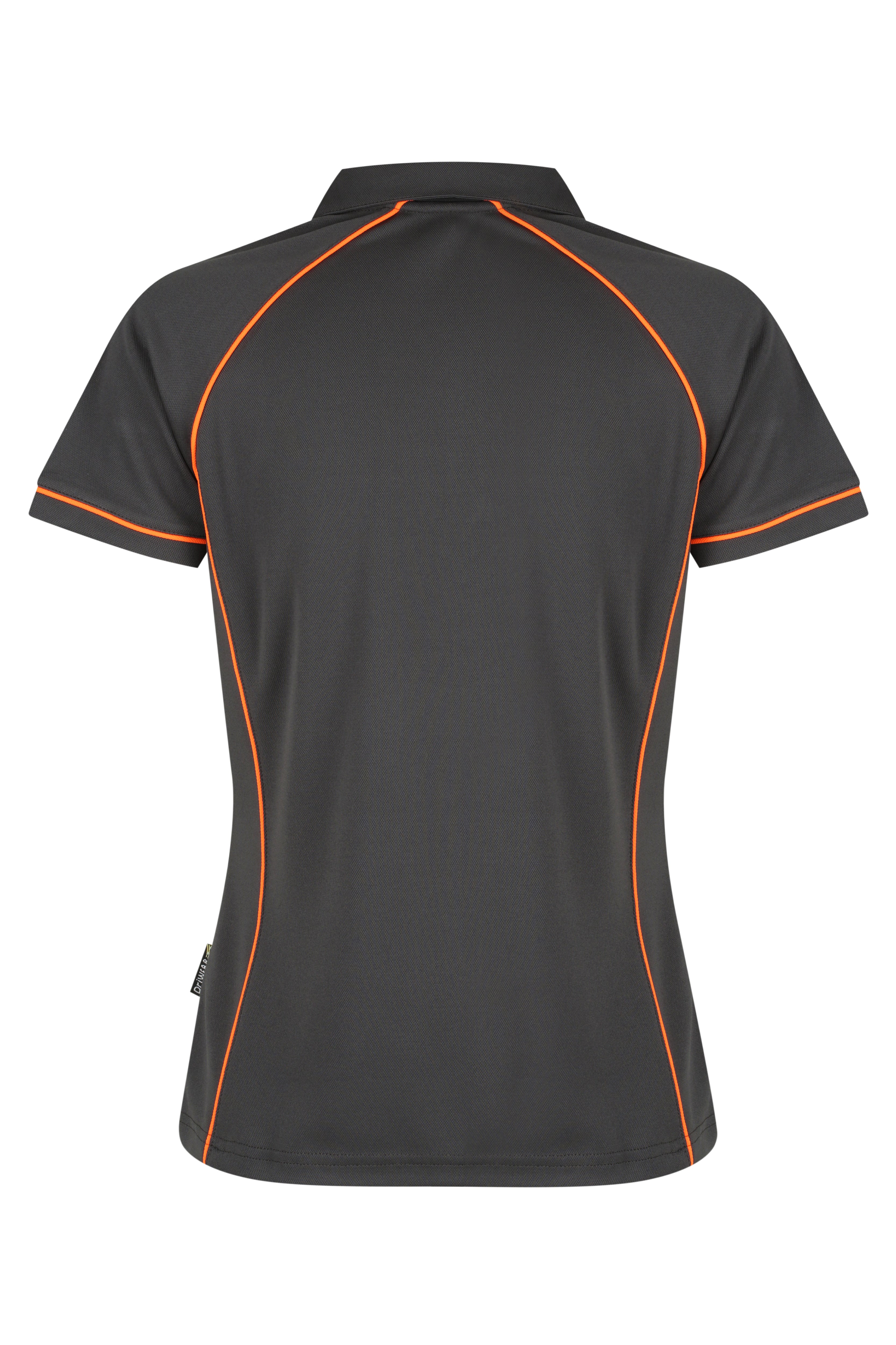 ENDEAVOUR LADY POLOS - SLATE/ORANGE