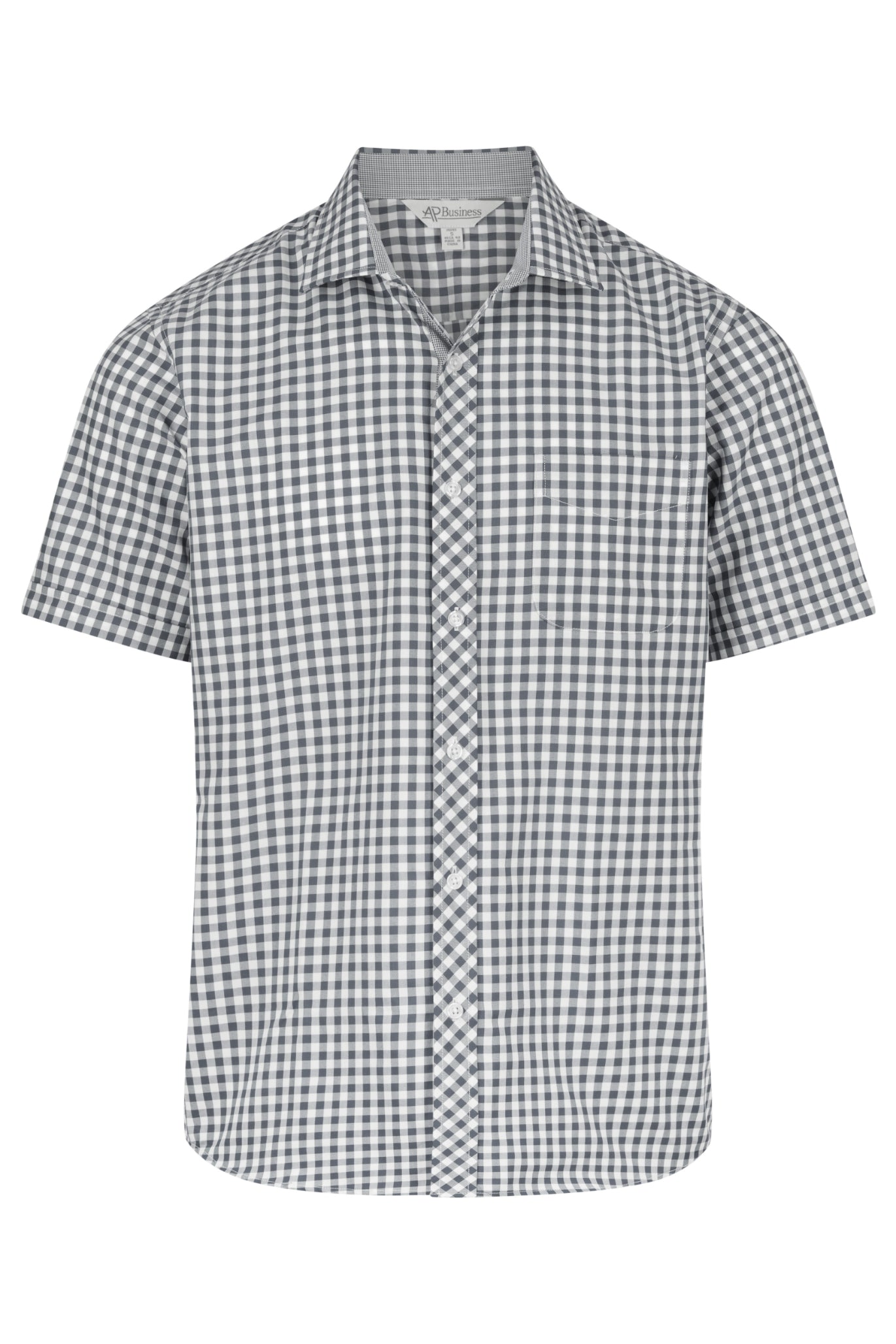 BRIGHTON MENS SHIRT SHORT SLEEVE - BLACK