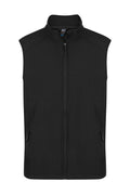 SELWYN MENS VESTS - BLACK