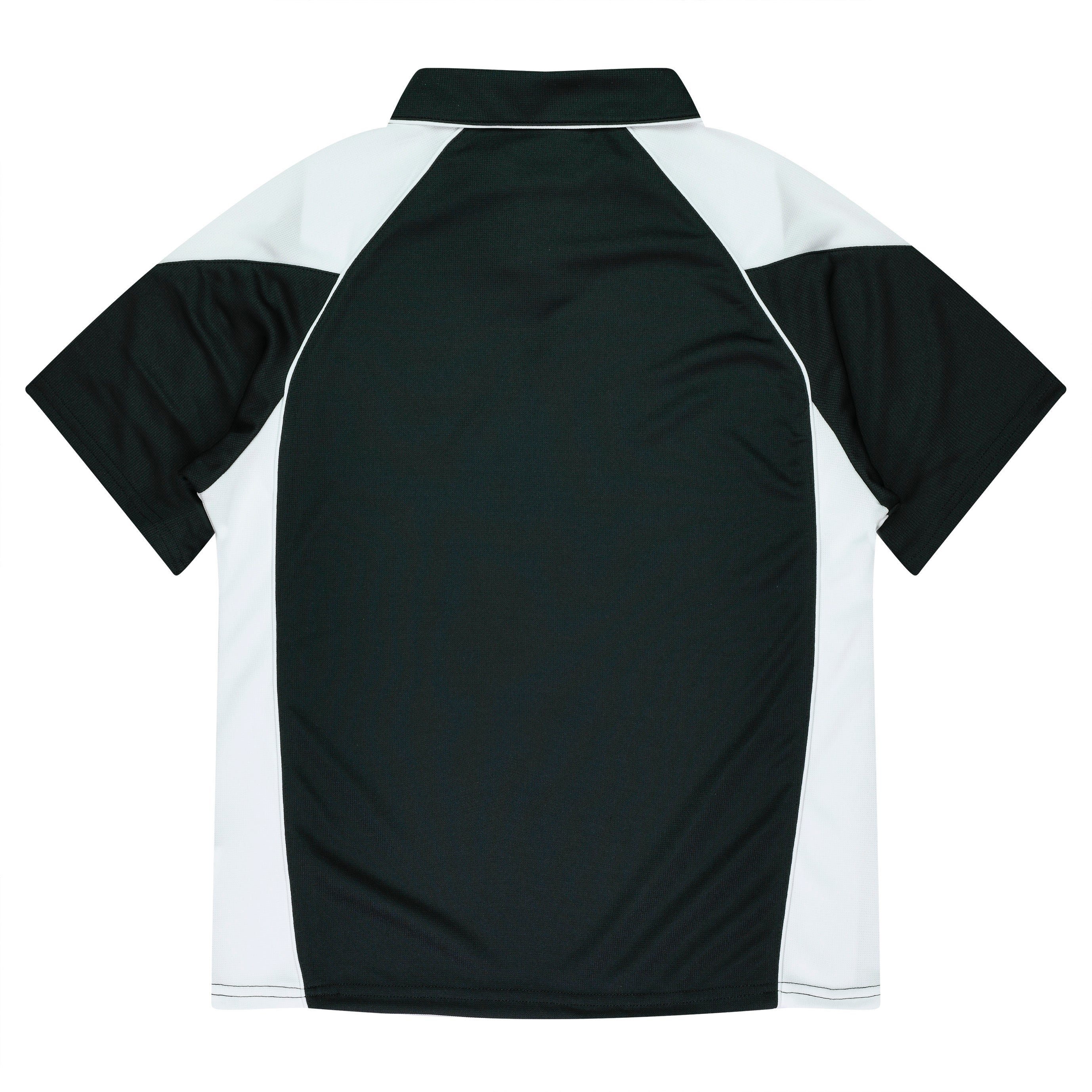PREMIER LADY POLOS - BLACK/WHITE
