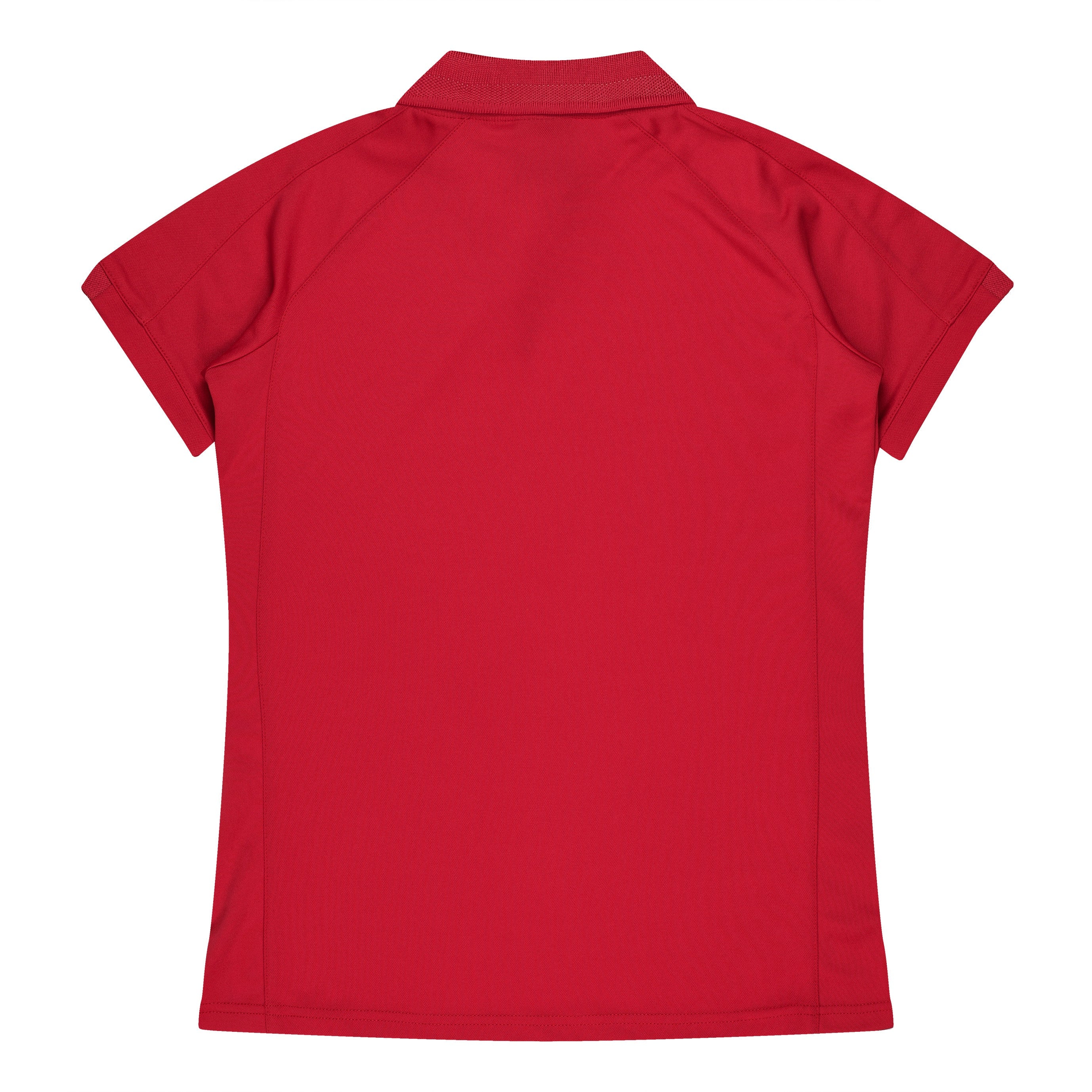 FLINDERS LADY POLOS - RED/WHITE