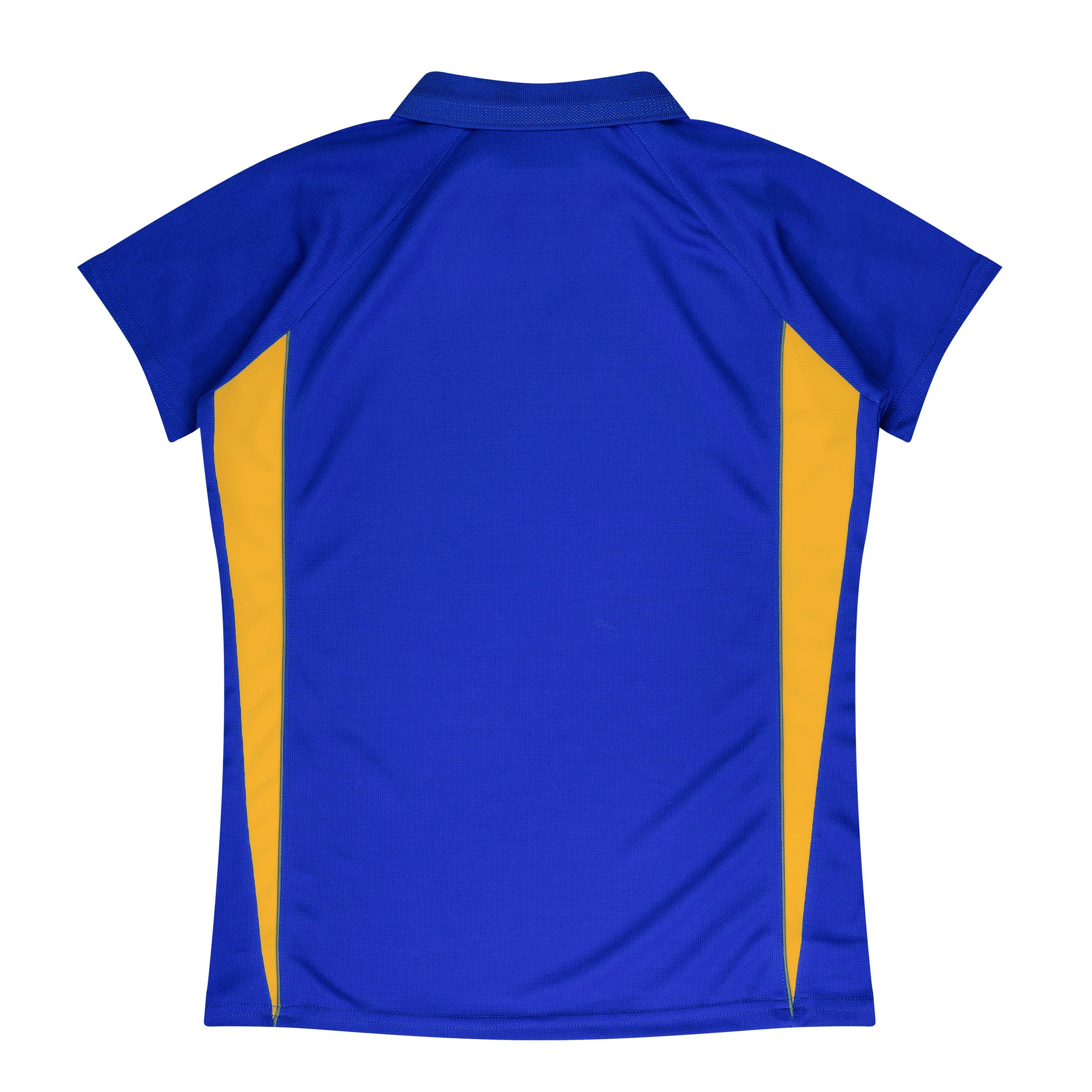 EUREKA LADY POLOS - ROYAL/GOLD