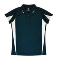 EUREKA LADY POLOS - NAVY/WHITE