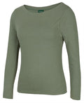 C of C Ladies L/S Boat Neck Tee - 2 Colour(s) available