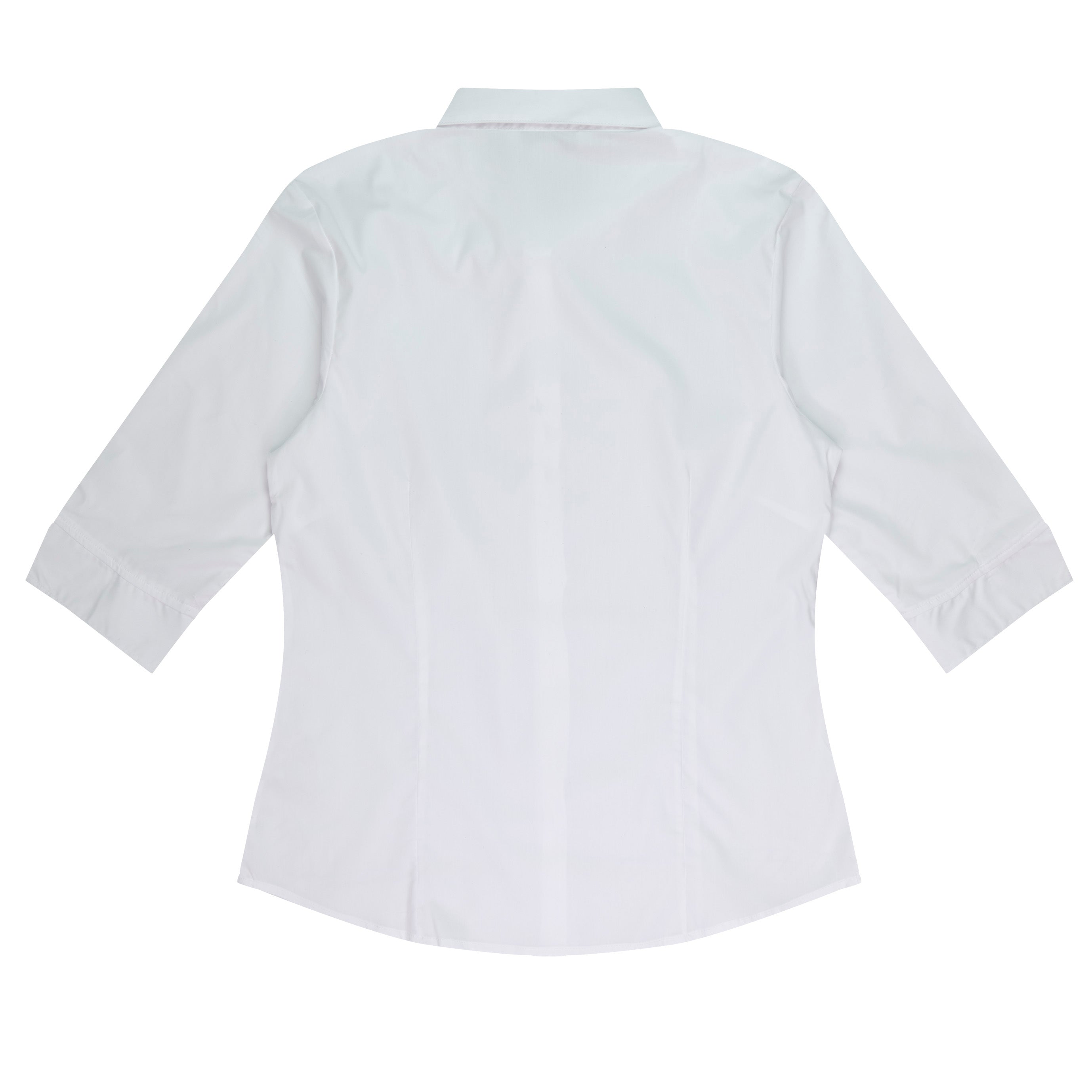 MOSMAN LADY SHIRT 3/4 SLEEVE - WHITE