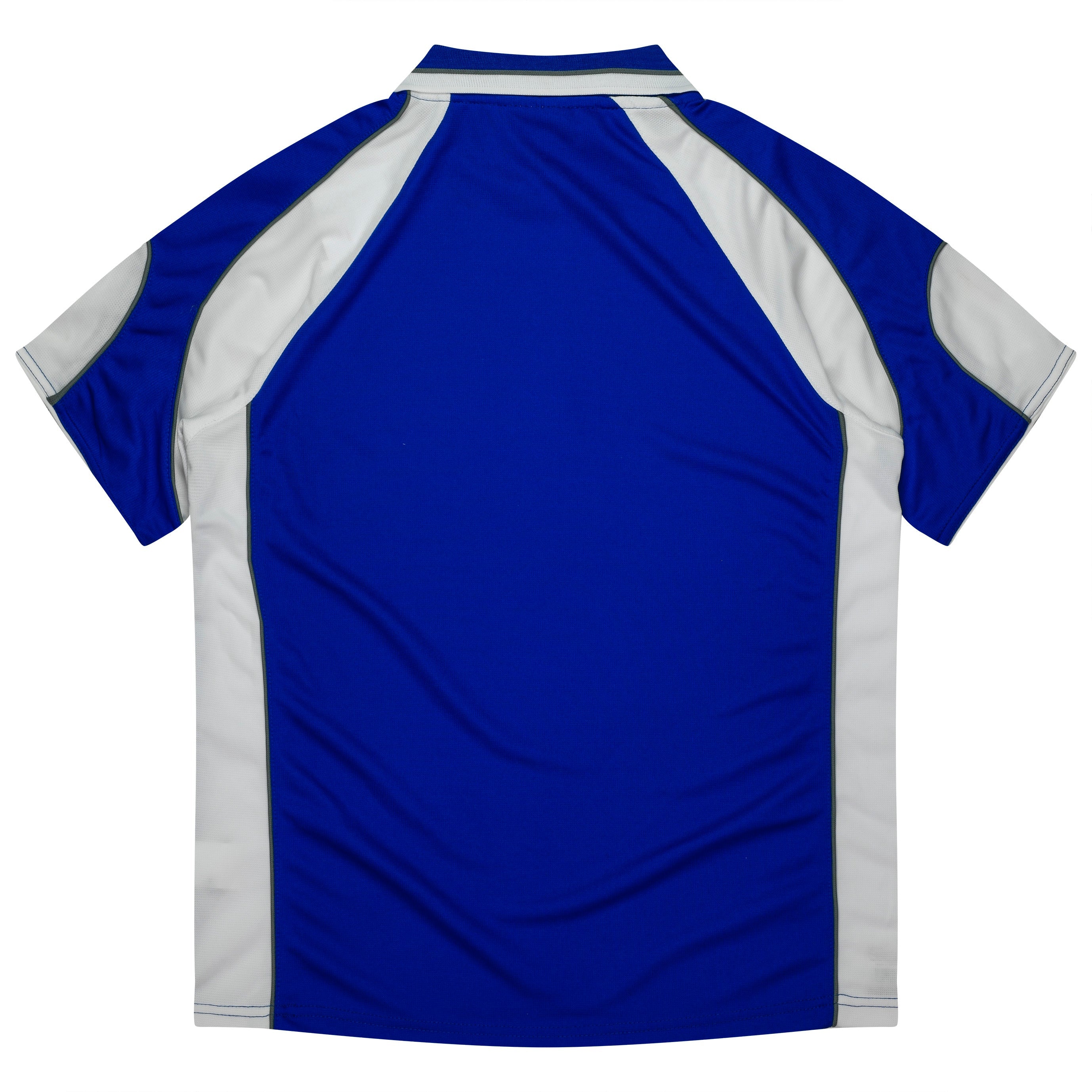 MURRAY KIDS POLOS - ROYAL/WHITE