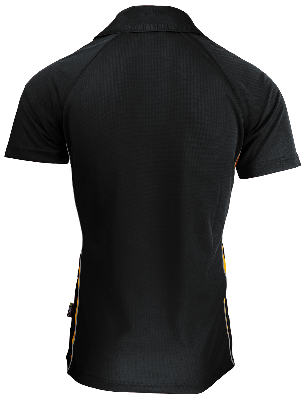 EUREKA MENS POLOS - BLACK/GOLD