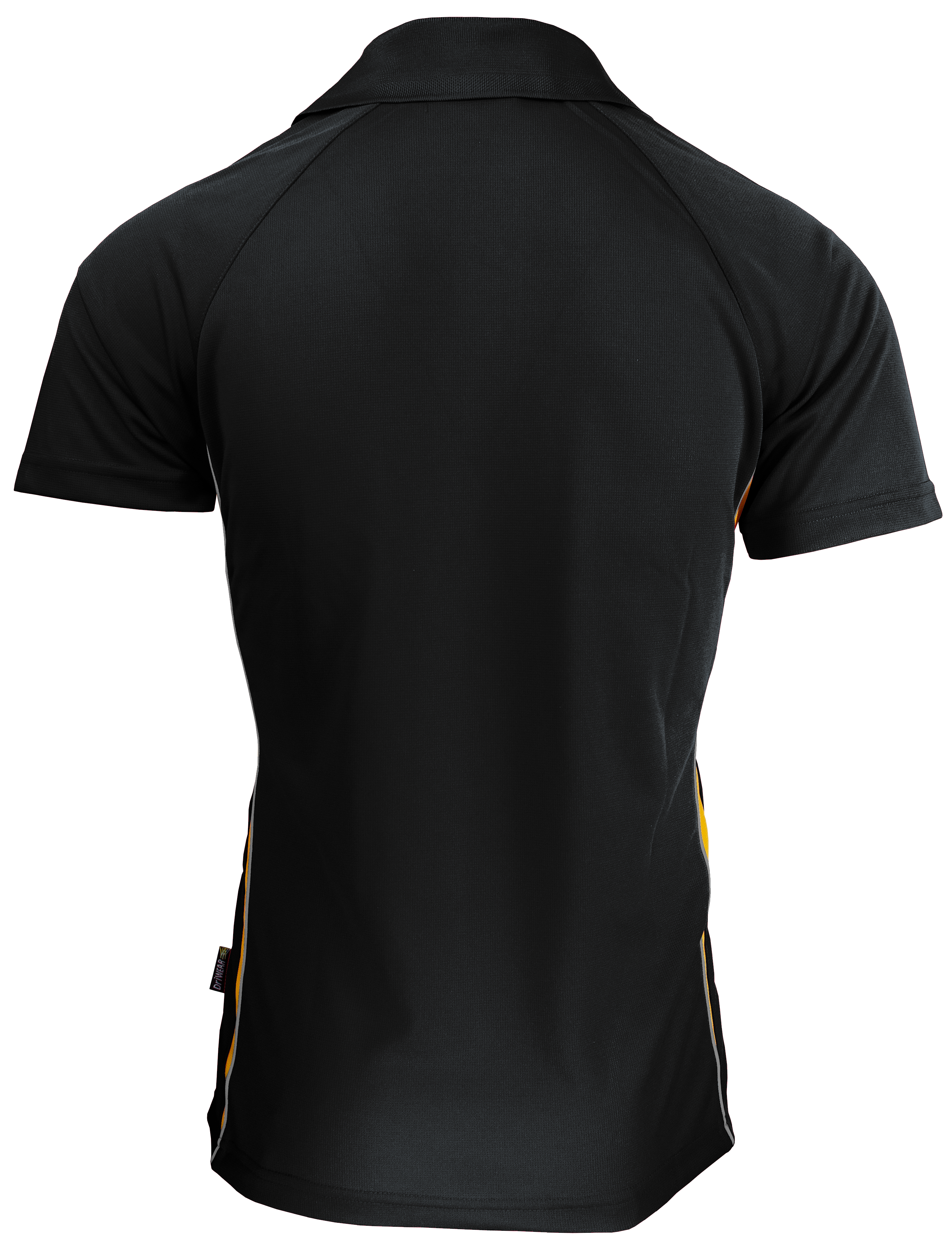 EUREKA MENS POLOS - BLACK/GOLD