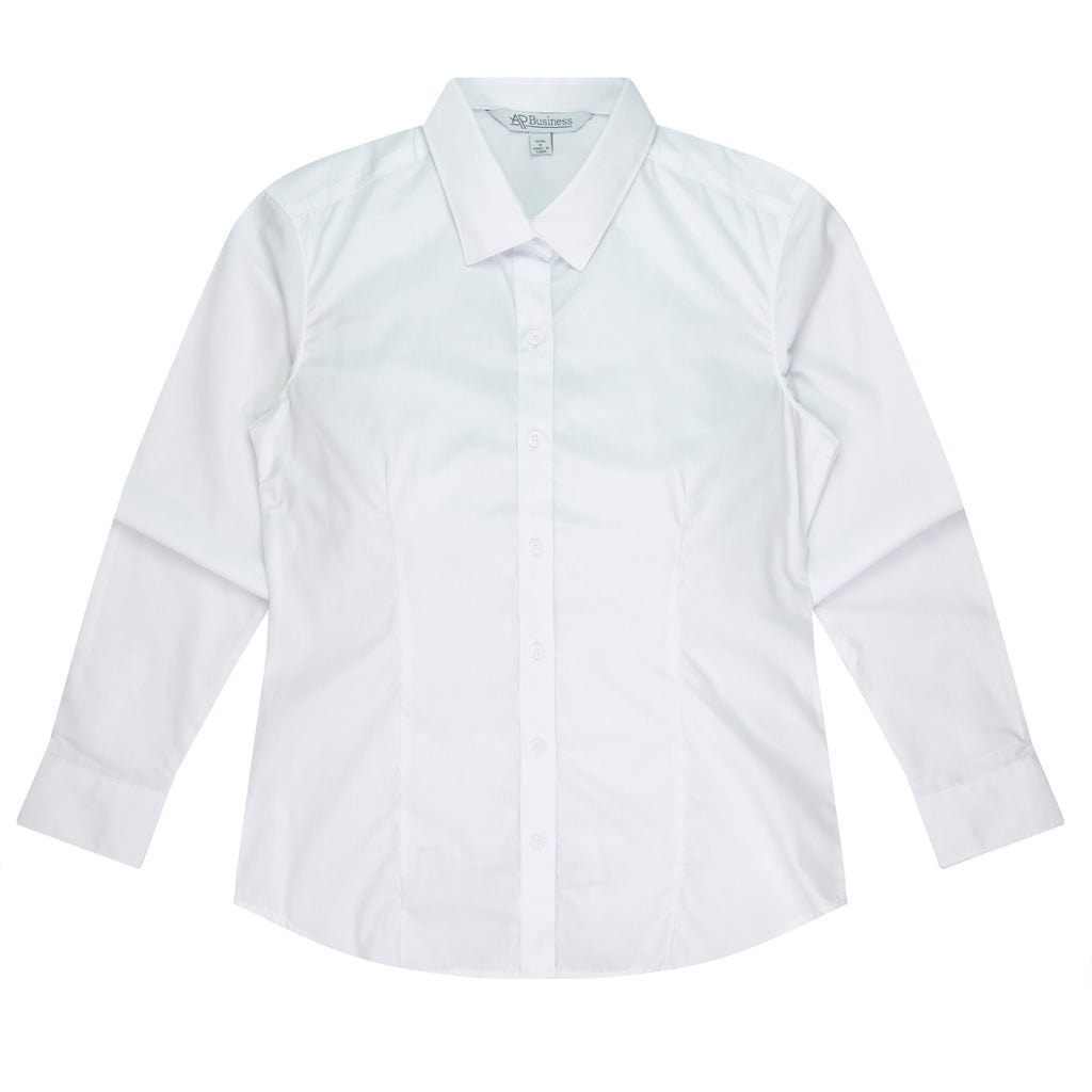 KINGSWOOD LADY SHIRT LONG SLEEVE - WHITE
