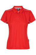 KURANDA LADY POLOS - RED/WHITE