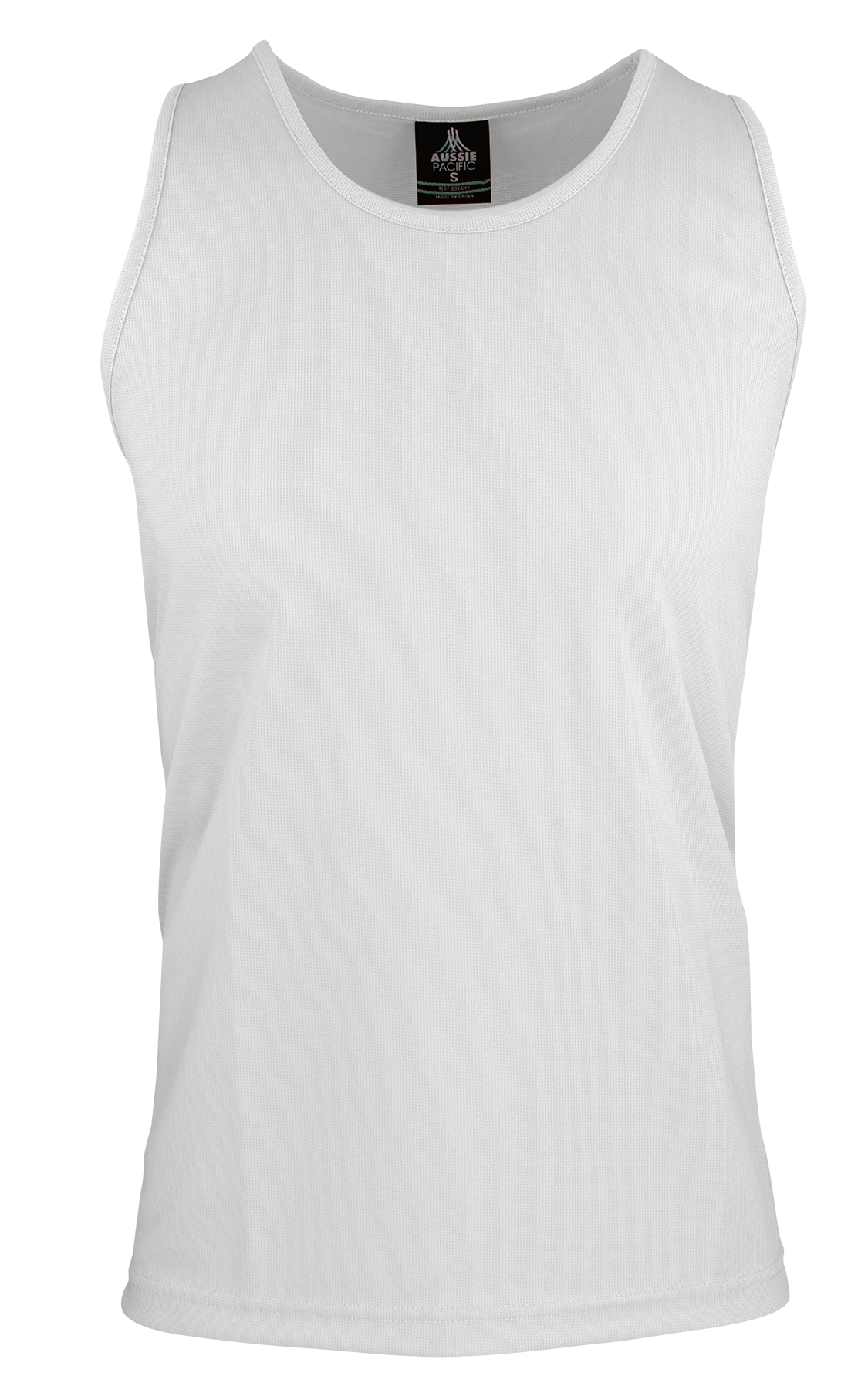BOTANY MENS SINGLETS - WHITE