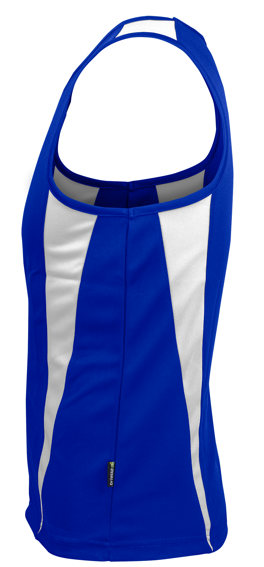 EUREKA MENS SINGLETS - ROYAL/WHITE