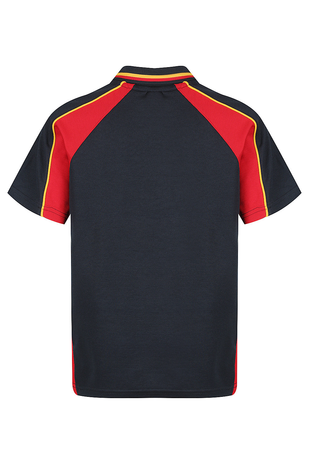 PANORAMA KIDS POLOS - NAVY/RED/GOLD