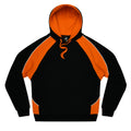 HUXLEY MENS HOODIES - BLK/ELEC. ORG/WHT