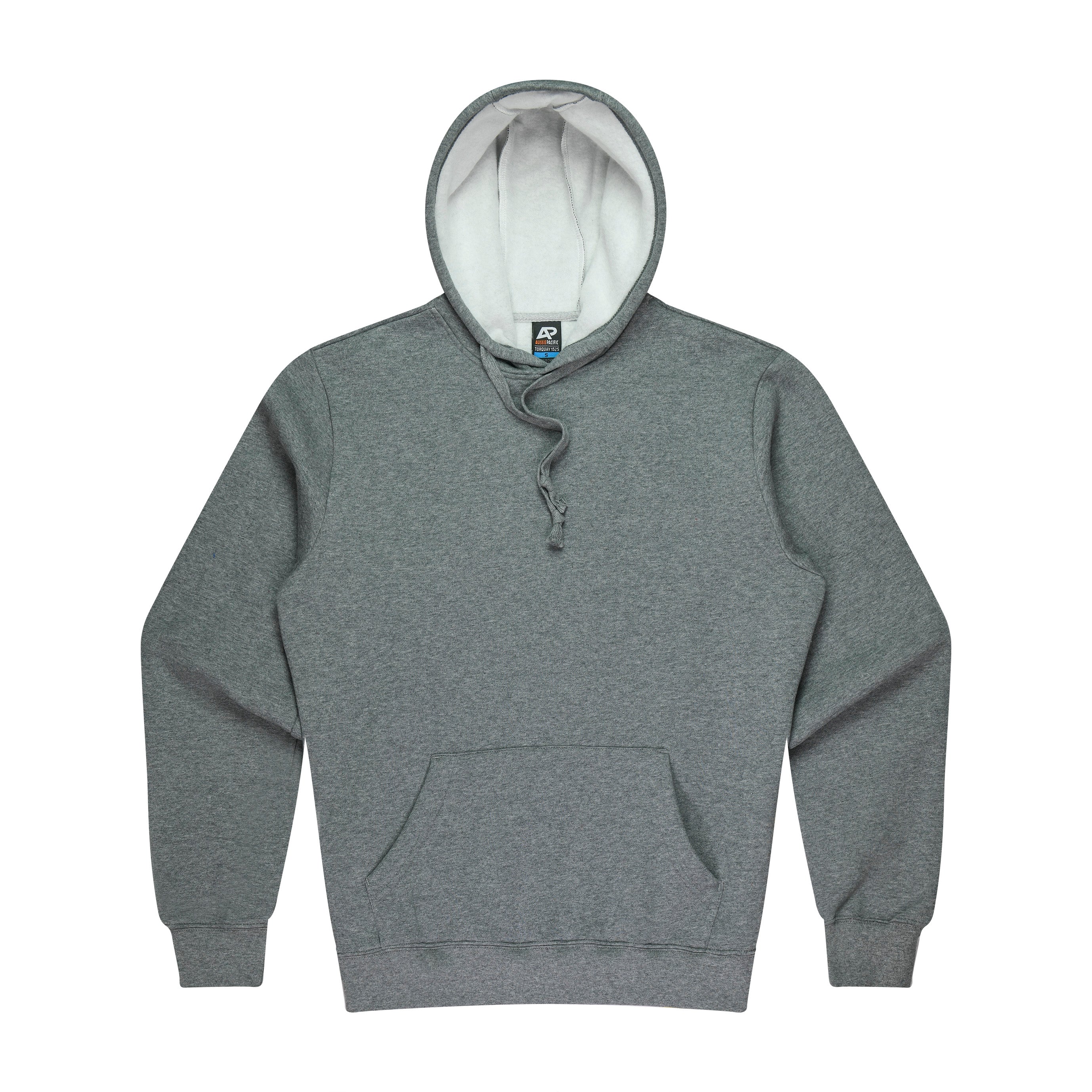 TORQUAY MENS HOODIES - CHARCOAL MARLE