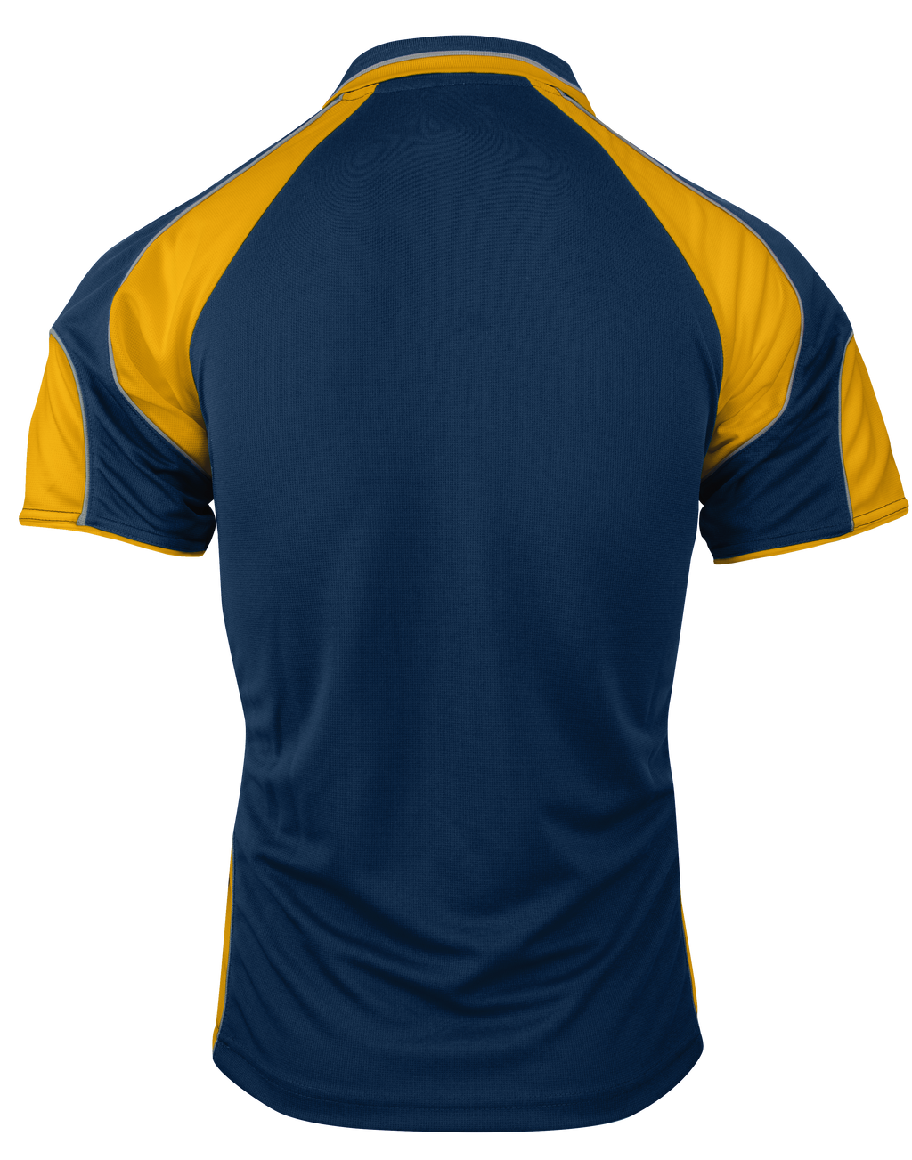 MURRAY MENS POLOS - NAVY/GOLD