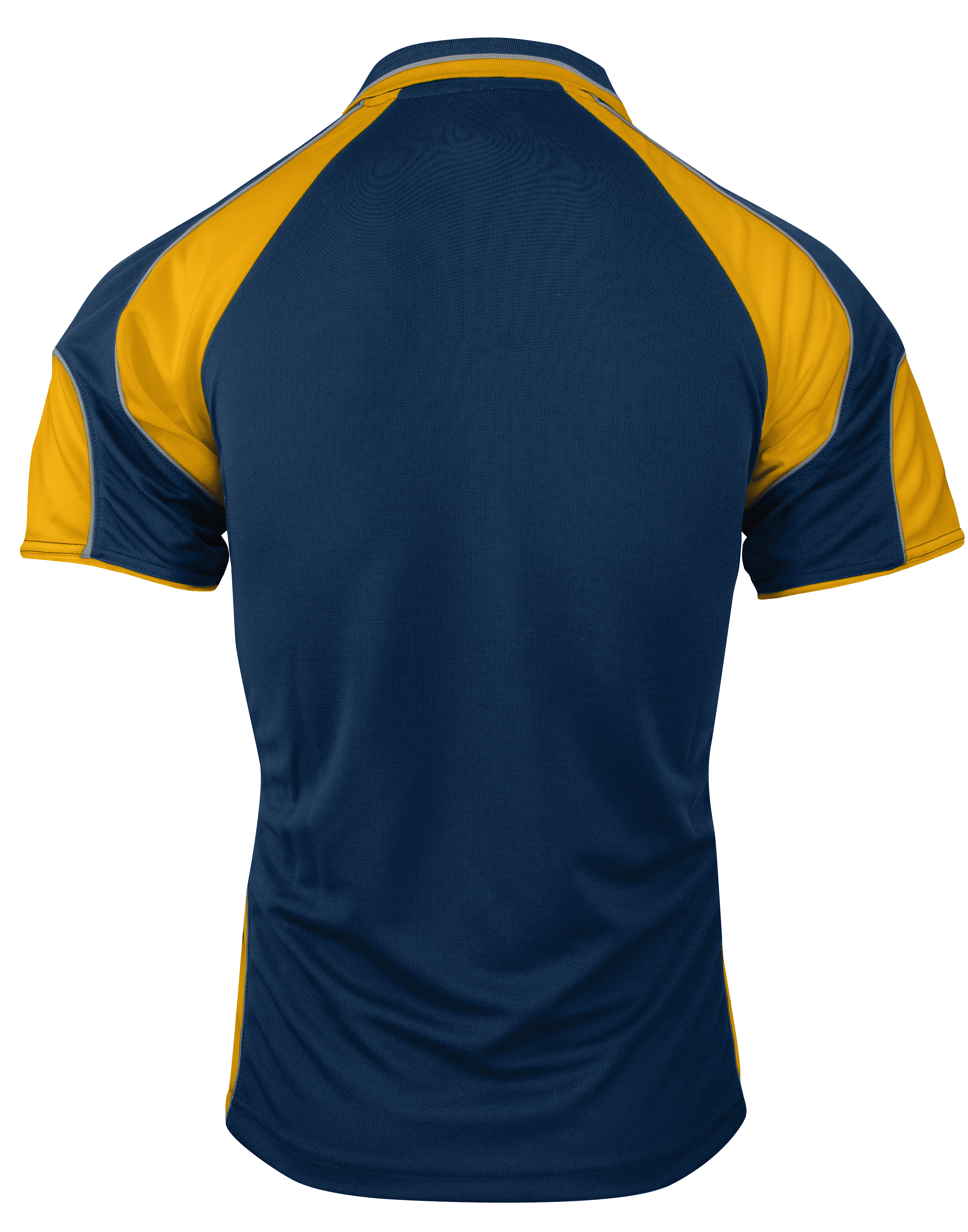 MURRAY MENS POLOS - NAVY/GOLD