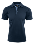 PATERSON MENS POLOS - NAVY/SKY