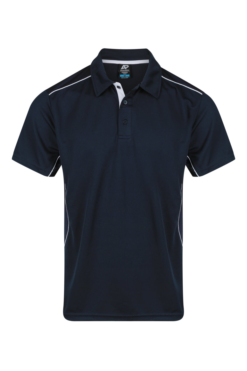 KURANDA MENS POLOS - NAVY/WHITE