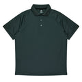 FLINDERS MENS POLOS - SLATE/BLACK