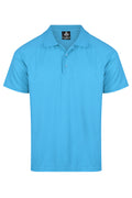 KEIRA MENS POLOS - PACIFIC BLUE