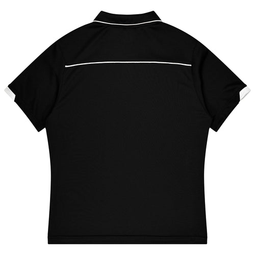CURRUMBIN KIDS POLOS - BLACK/WHITE