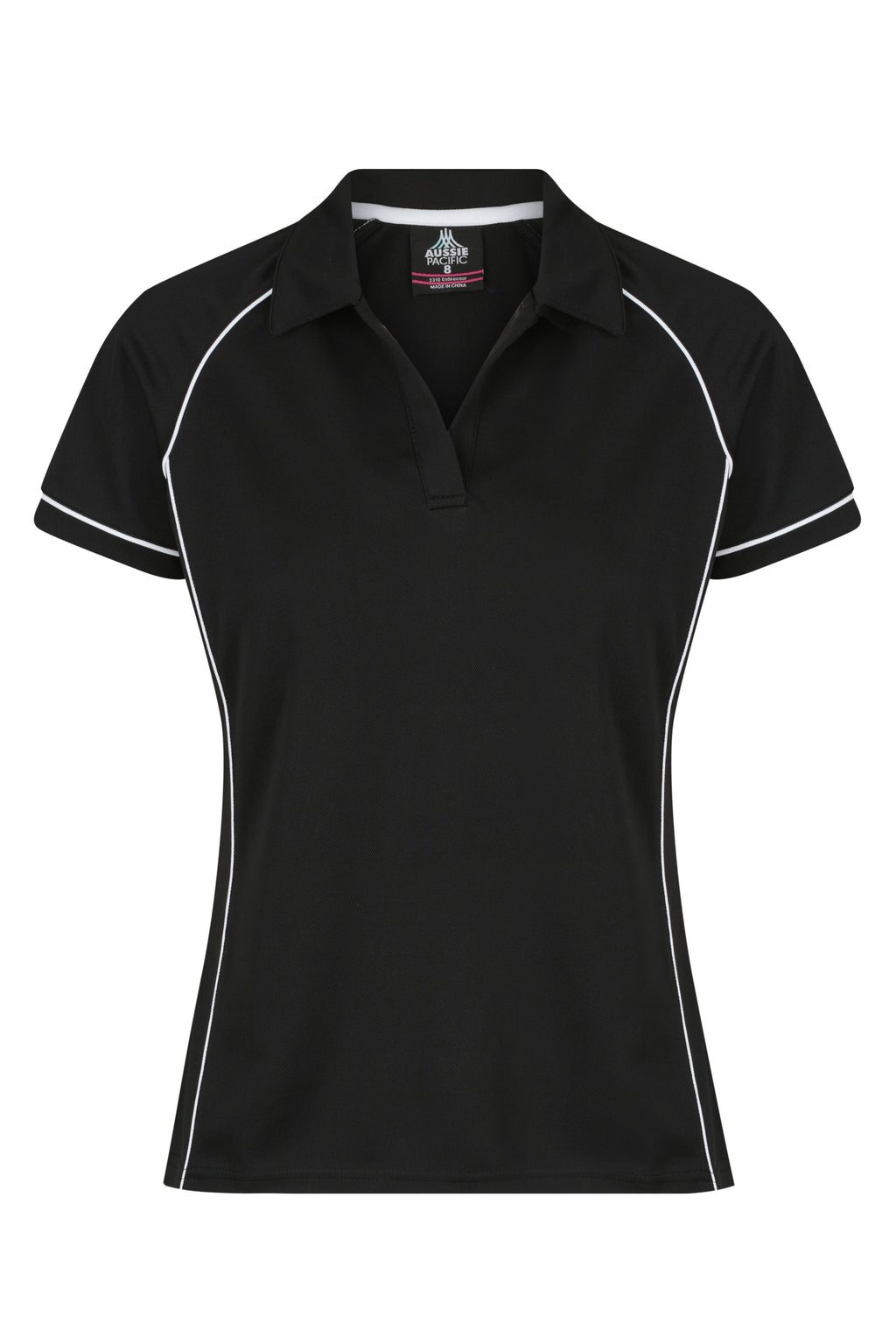 ENDEAVOUR LADY POLOS - BLACK/WHITE