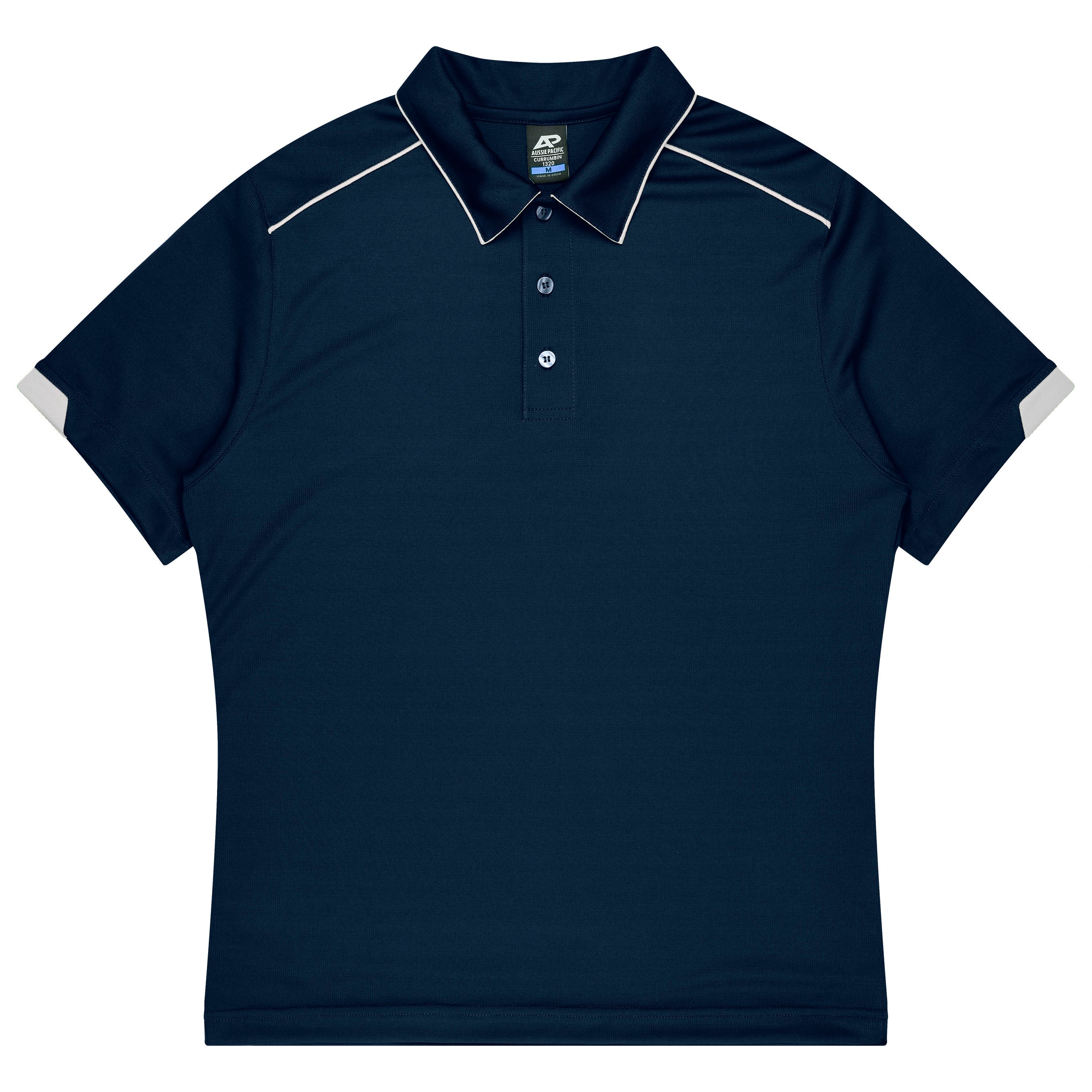 CURRUMBIN KIDS POLOS - NAVY/WHITE