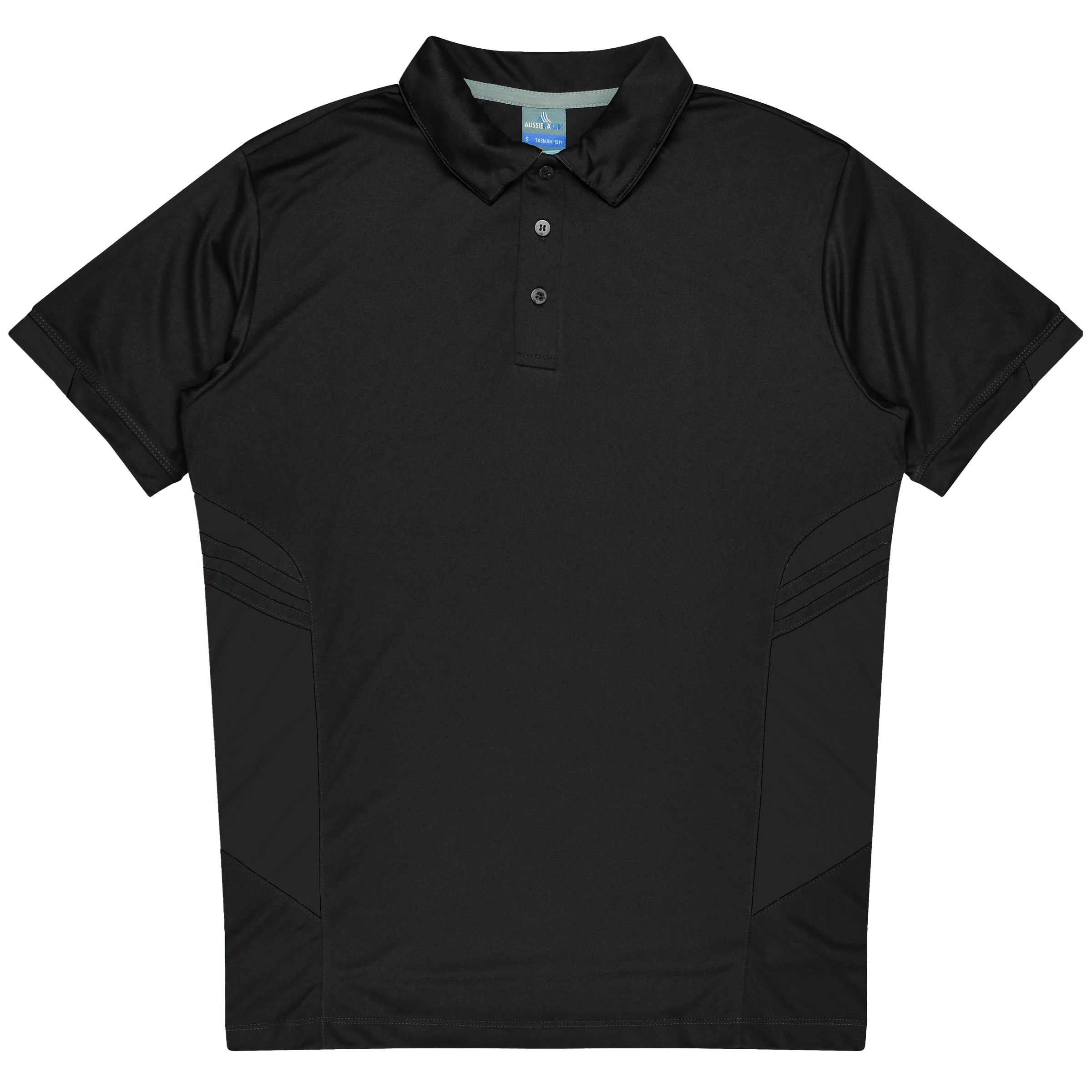 TASMAN KIDS POLOS - BLACK