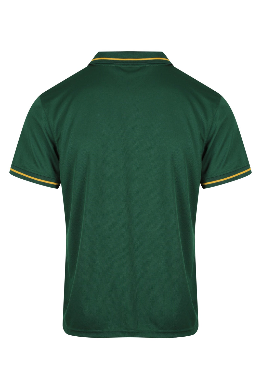 COTTESLOE MENS POLOS - BOTTLE/GOLD