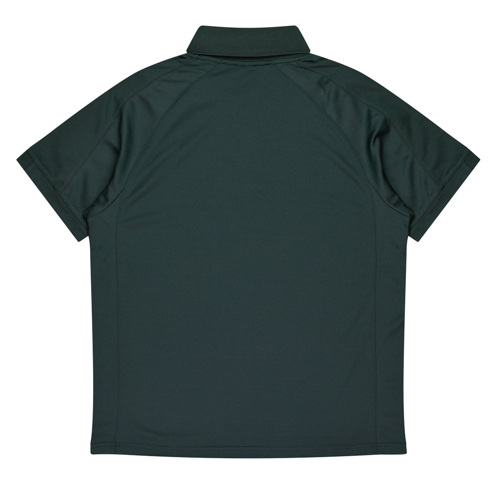 FLINDERS MENS POLOS - SLATE/BLACK