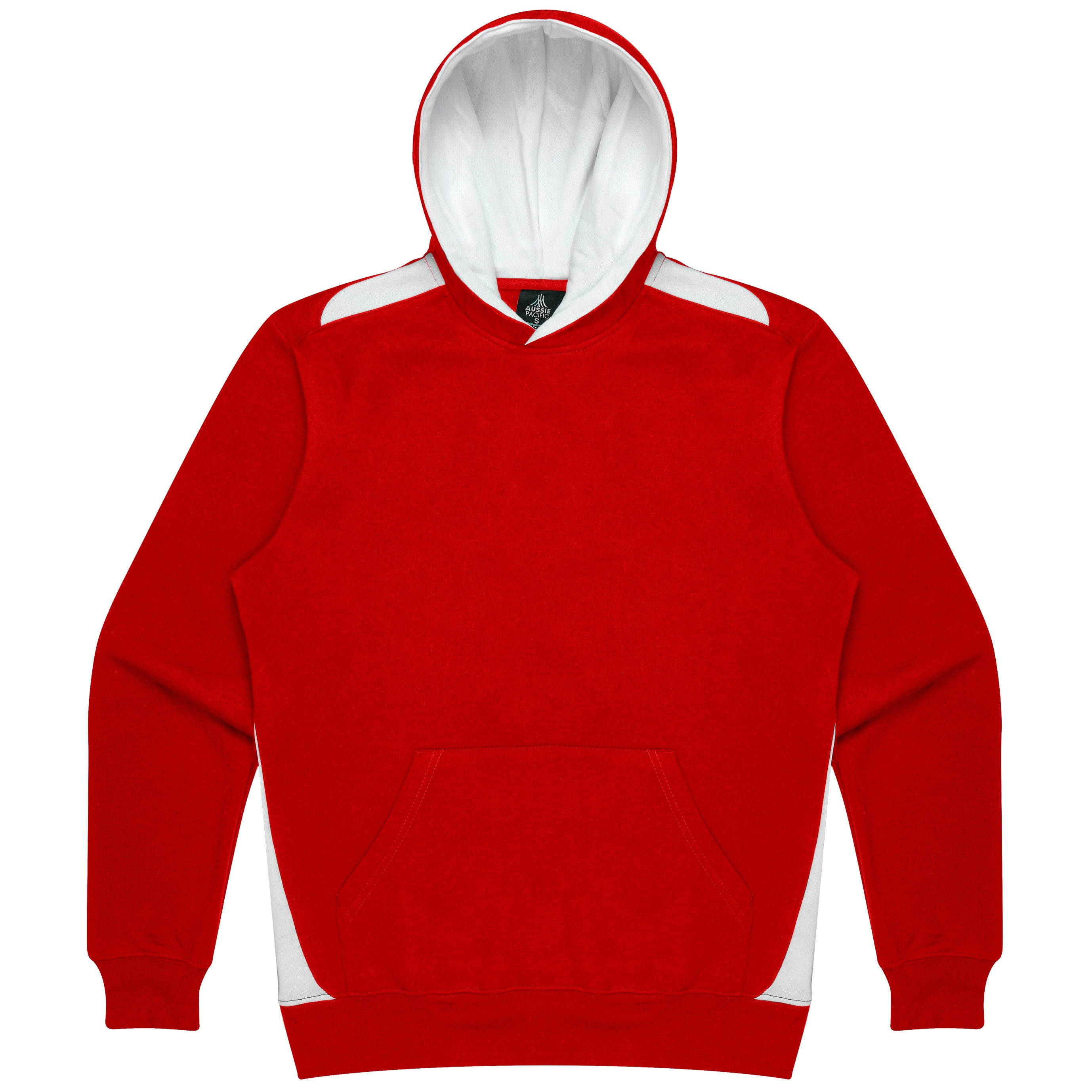 PATERSON KIDS HOODIES - RED/WHITE
