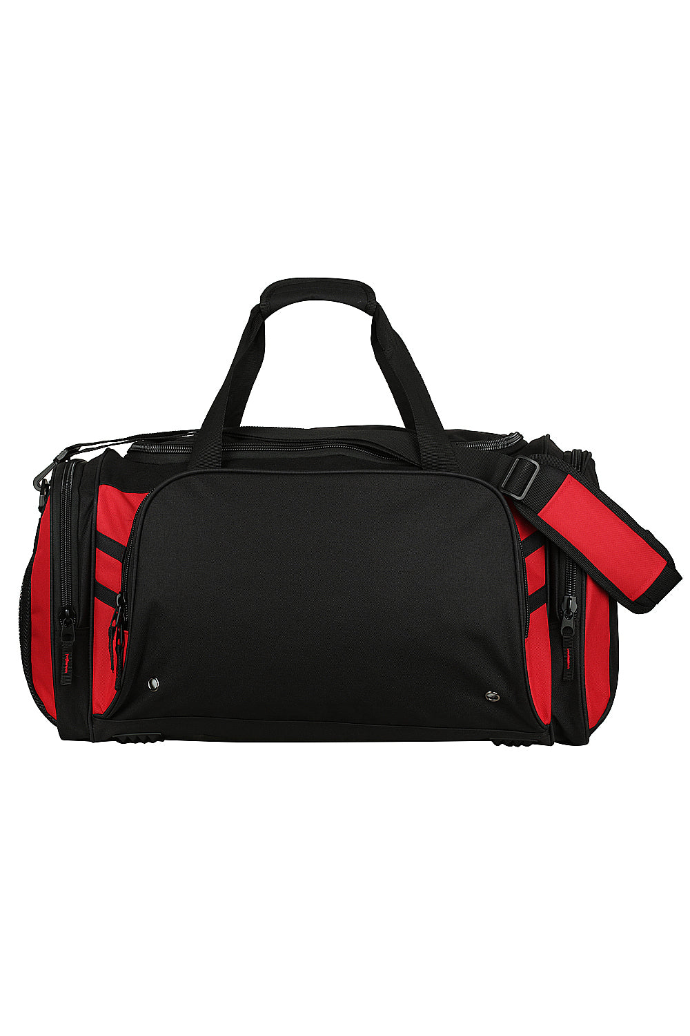 TASMAN SPORTSBAG - BLACK/RED
