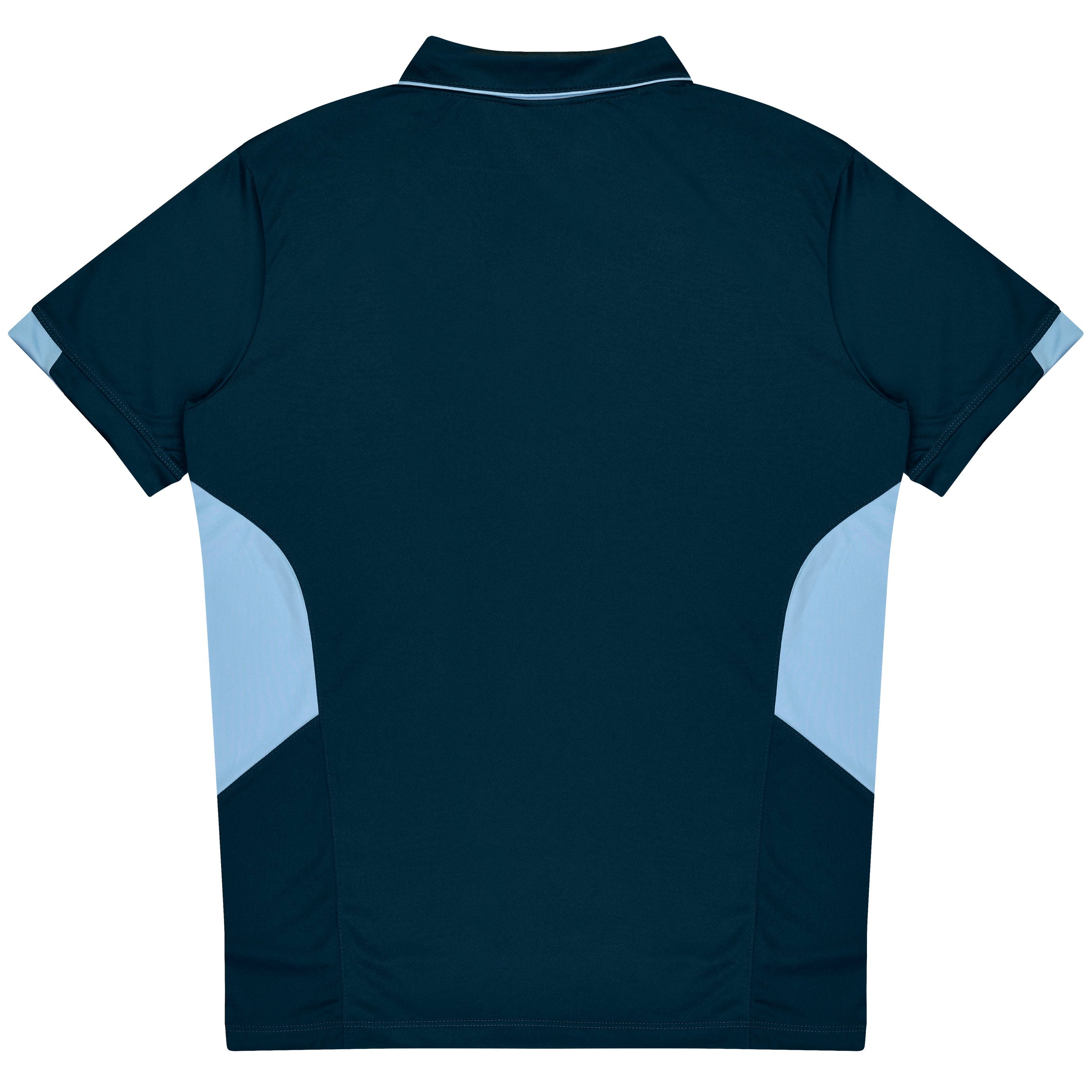 TASMAN KIDS POLOS - NAVY/SKY