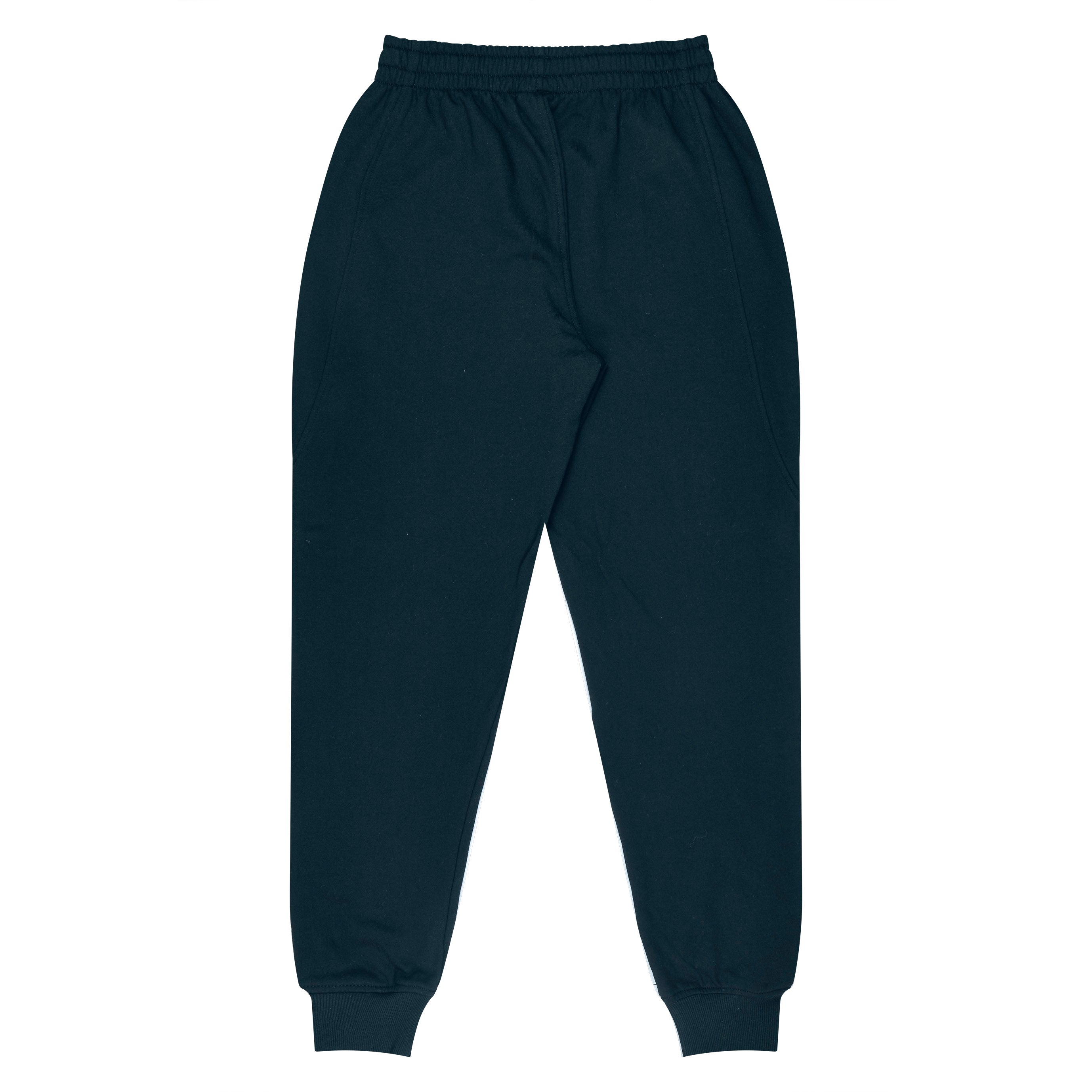 TAPERED FLEECE KIDS PANTS - NAVY