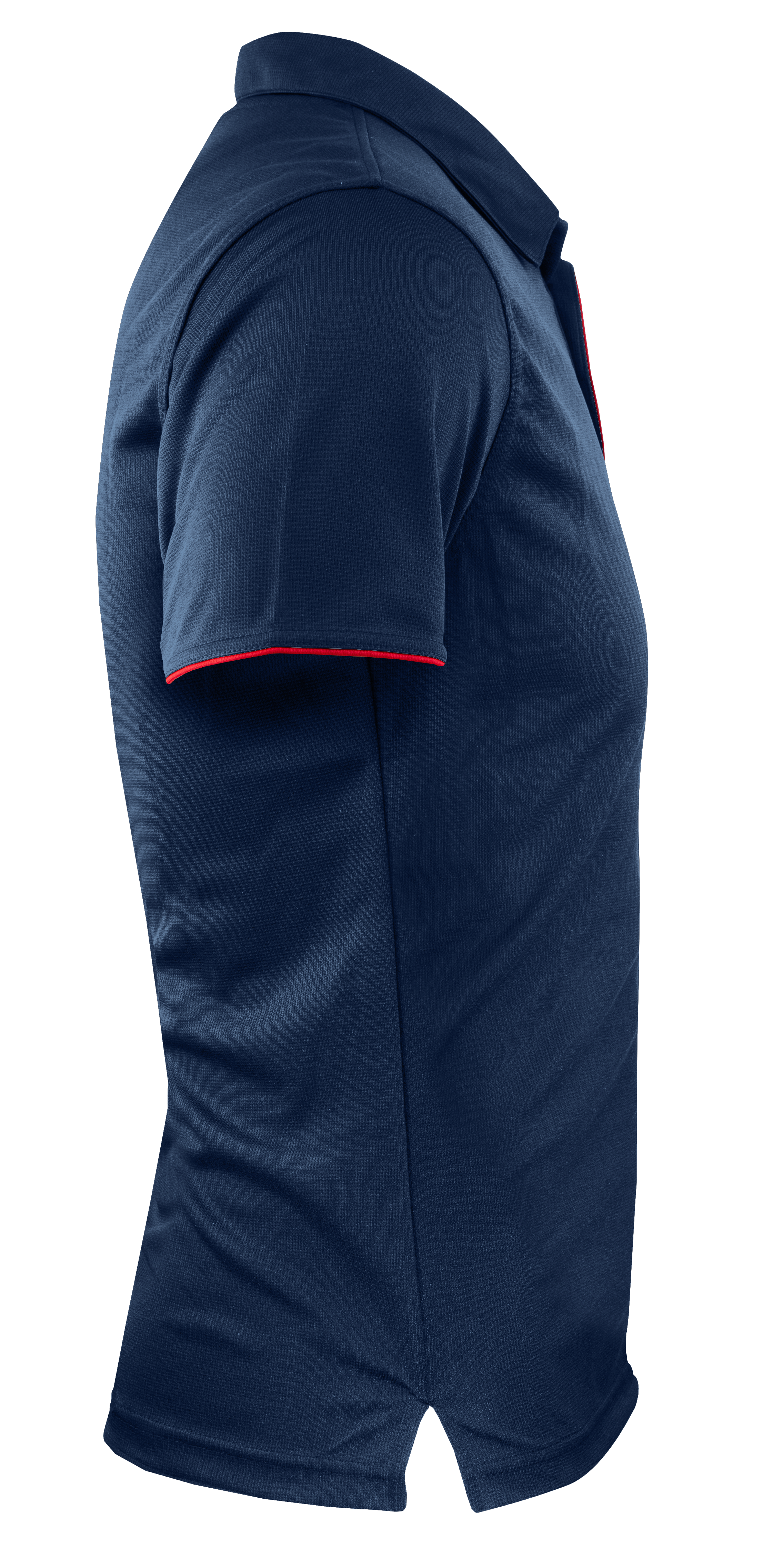 YARRA MENS POLOS - NAVY/RED