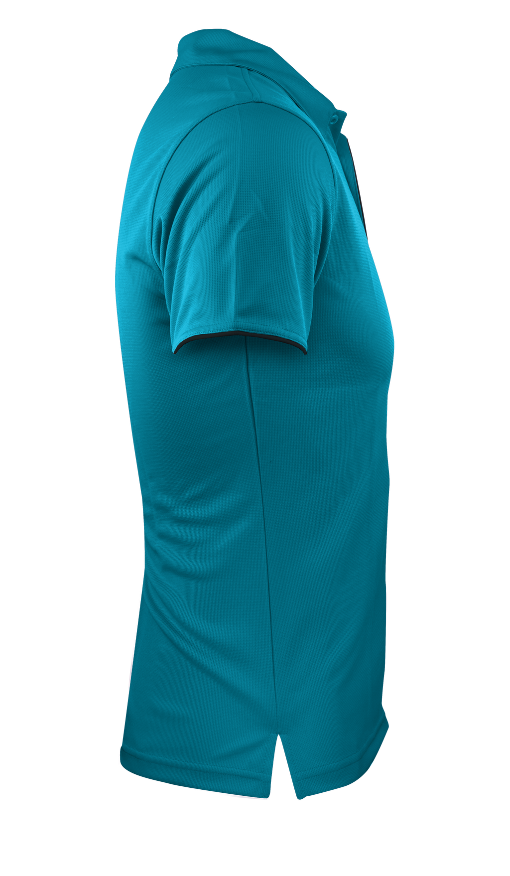 YARRA MENS POLOS - TEAL/BLACK