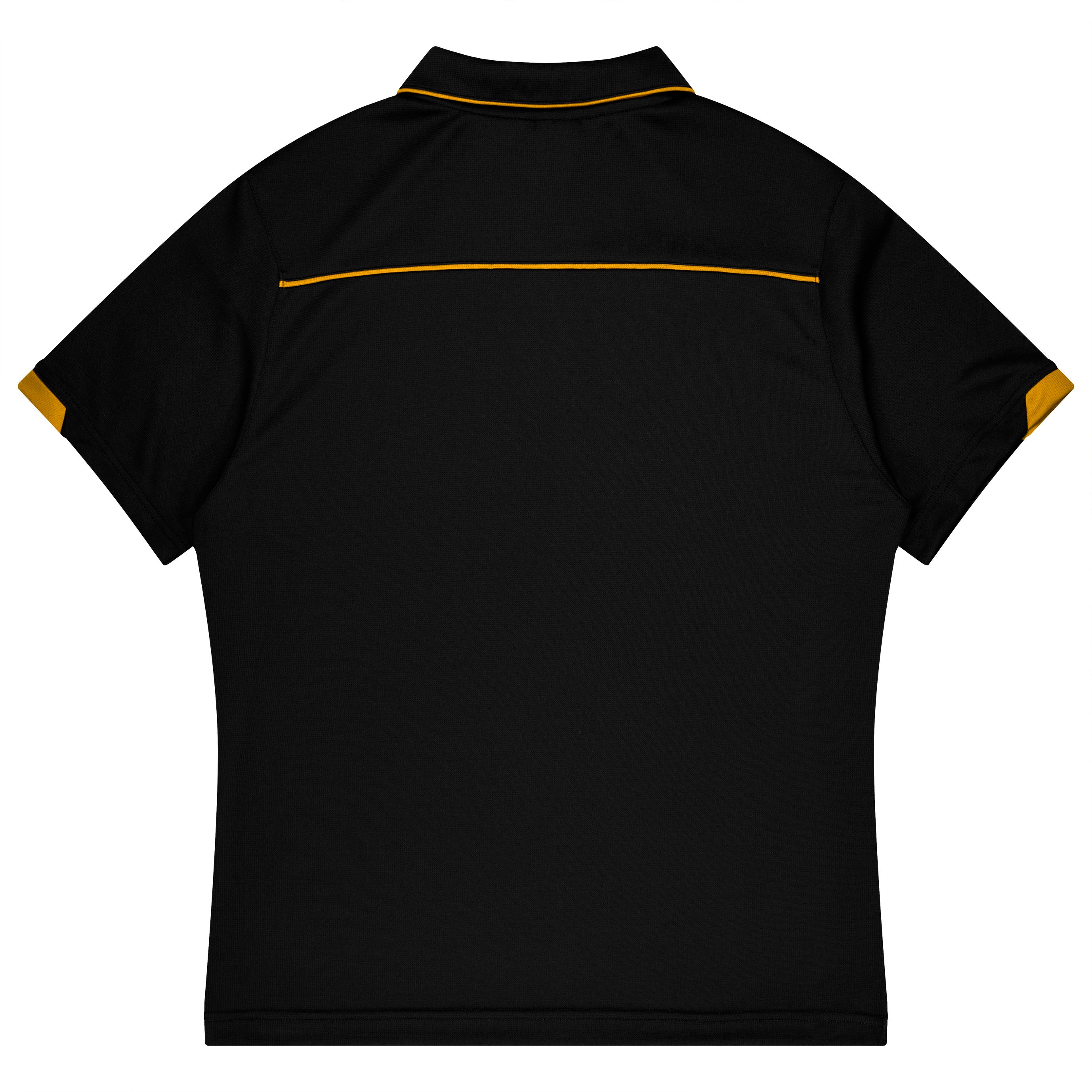 CURRUMBIN KIDS POLOS - BLACK/GOLD