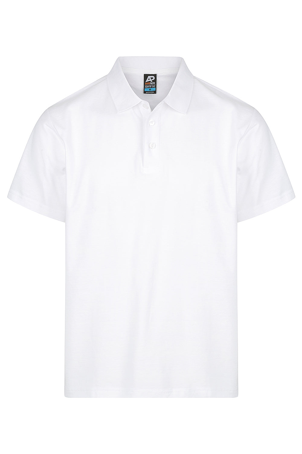 HUNTER MENS POLOS - WHITE