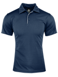YARRA MENS POLOS - NAVY/WHITE